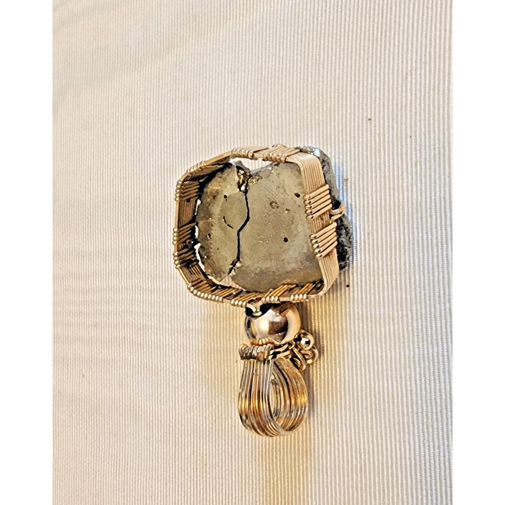 Starfire Designs Pyrite Pendant - Picture 10 of 14